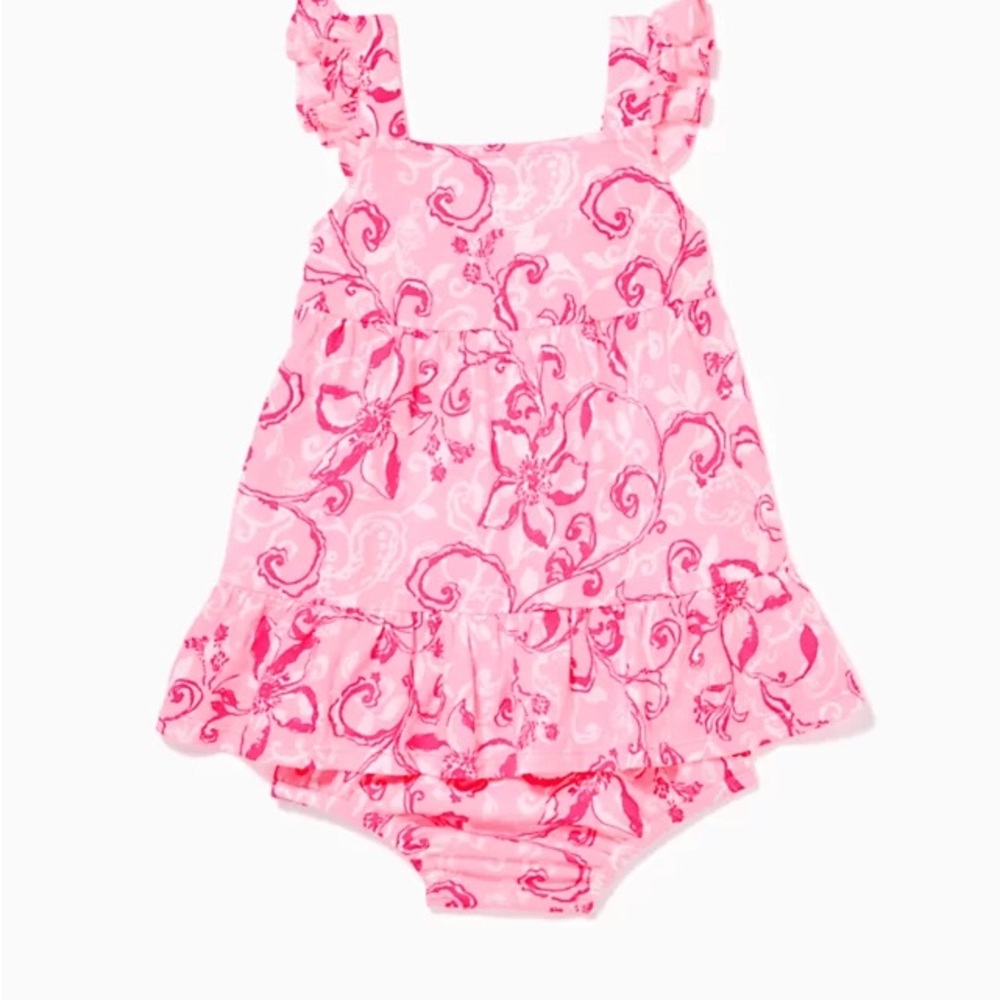 Lilly Pulitzer Charlize Infant Dress NWT